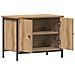 Supporto TV Rovere artigianale Truciolare 60 x 35 x 45 cm - Foto miniatura 5
