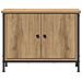 Supporto TV Rovere artigianale Truciolare 60 x 35 x 45 cm - Foto miniatura 6