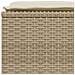 Set Divano da Giardino 5 pz con Cuscini Beige in Polyrattan - Foto miniatura 5