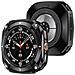 Custodia Protettiva In Metallo Cyber Compatibile Con Samsung Galaxy Watch7 Ultra - Design Intagliato E Resistente In Zinco E Pc Black - Foto miniatura 3