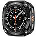 Custodia Protettiva In Metallo Cyber Compatibile Con Samsung Galaxy Watch7 Ultra - Design Intagliato E Resistente In Zinco E Pc Black - Foto miniatura 5
