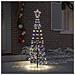 Albero di Natale LED con picchetti per il terreno Multicolore - Foto miniatura 3