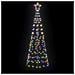 Albero di Natale LED con picchetti per il terreno Multicolore - Foto miniatura 4