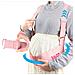 Fascia Di Supporto Per Gravidanza Regolabile - Rosa, Supporto Per La Schiena Con Spalline Xl - Foto miniatura 5