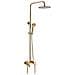 Miscelatore doccia, Blackswan, tipo M78 Slim, modello oro lucido, misura 20 cm - Foto miniatura 1