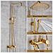 Miscelatore doccia, Blackswan, tipo M78 Slim, modello oro lucido, misura 20 cm - Foto miniatura 3