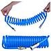 Tubo Pneumatico A Spirale Poliuretanico 8x12mm 5m - Resistente E Flessibile | Pressione 6-10 Bar | Uso Industriale E Alimentare - Foto miniatura 6
