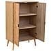 Armadio In Legno Con 2 Ante Marrone 76x42x125 - Foto miniatura 5