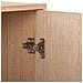Armadio In Legno Con 2 Ante Marrone 76x42x125 - Foto miniatura 6