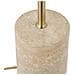 Lampada Da Tavolo Sheffield In Marmo E Metallo Beige - Foto miniatura 3