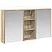 Set di Armadi da Bagno 3 pcs 116 x 16 x 62,5 cm - Foto miniatura 1