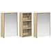 Set di Armadi da Bagno 3 pcs 116 x 16 x 62,5 cm - Foto miniatura 5