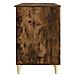 Scrivania Rovere Fumo Legno ingegnerizzato 142,5 x 50 x 75 cm - Foto miniatura 4