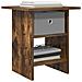 Comodino 2 pcs Rovere fumé 41 x 40 x 45 cm Legno multistrato - Foto miniatura 3