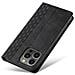 Custodia Magnetica Per Iphone 13 Pro Con Portafoglio + Mini Pendente Nero - Foto miniatura 7