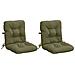 Cuscini per Sedia Alta in 2 Pezzi VIANEN 2 pcs 100% Poliestere - Foto miniatura 1