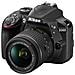 D3400 Nero Kit AF-P DX 18-55 mm VR Sensore CMOS DX 24.2 Mpx Display 3" Filmati Full HD Bluetooth + Scheda SD 8GB - Foto miniatura 1