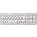 DW 8000 RF Wireless QWERTZ Tedesco Argento, Bianco tastiera - Foto miniatura 5