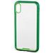 Prime, Cover Protettiva Con Cornice Colorata - Apple Iphone X - Trasparente / verde - Foto miniatura 1