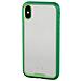 Prime, Cover Protettiva Con Cornice Colorata - Apple Iphone X - Trasparente / verde - Foto miniatura 3