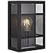 Getta Applique Da Esterno Nera E27 1x40w Non Inclusa - Foto miniatura 1