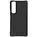 Cover Sony Xperia 1 Iii Rigida Finitura In Gomma Antimacchie Nera - Foto miniatura 1