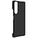 Cover Sony Xperia 1 Iii Rigida Finitura In Gomma Antimacchie Nera - Foto miniatura 4