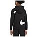 Tuta Da Ragazzo Swoosh Nera Taglia Xl Codice Dd8637-010 - Foto miniatura 2