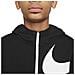 Tuta Da Ragazzo Swoosh Nera Taglia Xl Codice Dd8637-010 - Foto miniatura 3