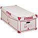 Storage Contenitore Con Coperchio Per 8 Scatole Archivio, Bianco, Bianco - Foto miniatura 1