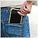 Cover Universale Per Smartphone In Silicone Bumper Con Cavalletto Gialla - Foto miniatura 2