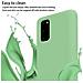 Catena Di Telefoni Cellulari Compatibile Con Samsung Galaxy S20 In Liquid Verde Chiaro - Coperchio Di Protezione In Silicone Con Cordino Regolabile In Lunghezza - Foto miniatura 3