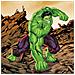 Biglietto Di Auguri Fai Da Te Con Diamanti - Hulk - 5 X 7' - Foto miniatura 1