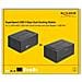 Doppia docking station USB per 2 x HDD / SSD SATA con funzione di clonazione e lettore di schede + porta USB aggiuntiva - Foto miniatura 5