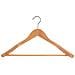 Grucce Giacca 45 X 23,5 Cm Naturale Legno Marrone - Foto miniatura 1
