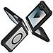 Cover Magsafe Per Samsung Galaxy Z Flip6 Finitura Opaca Anticaduta 3m, Nero - Foto miniatura 5