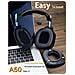 Cuscinetti Auricolari Magnetici Con Fibbia Per Astro A50 Gen3 Pu+highelasticcotton - Foto miniatura 3