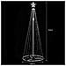 Albero Natale Luminoso 220 cm con 324 LED RGB App Smart Control Luci per Esterno - Foto miniatura 2