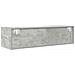 Mobile TV Grigio Cemento 100x31x25,5 cm Legno Multistrato - Foto miniatura 2