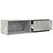 Mobile TV Grigio Cemento 100x31x25,5 cm Legno Multistrato - Foto miniatura 7