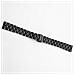 Cinturino Per Orologio In Acciaio Inossidabile Per Garmin Lily 2 - Fibbia A Farfalla Da 14 Mm Black - Foto miniatura 3