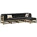 Set Divani da Giardino 5pz con Cuscini Legno Impregnato di Pino - Foto miniatura 2