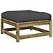 Set Divani da Giardino 5pz con Cuscini Legno Impregnato di Pino - Foto miniatura 9