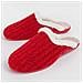 Pantofole Northome Louslip Rosse Rosso Tessuto - Foto miniatura 1
