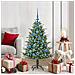 Albero di Natale artificiale preilluminato con set di palline - Foto miniatura 2