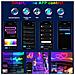 Striscia Neon Led Rgb 5m - Graffiti Dual Mode 24 Tasti - Spina Eu Con 5 Clip - Foto miniatura 2