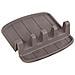 Porta Cucchiaio Compatto In Silicone Antiscivolo 15x14 Cm, Taupe - Foto miniatura 1