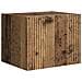 Set di Mobiletto da TV a Parete 6 pcs Legno vecchio - Foto miniatura 6
