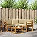 Set di divani da esterno con cuscino 5 pcs Naturale e Beige - Foto miniatura 2