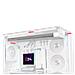 HydroShift II LCD-S 360 Fanless Processore Kit di raffreddamento a liquido Bianco 1 pz - Foto miniatura 3